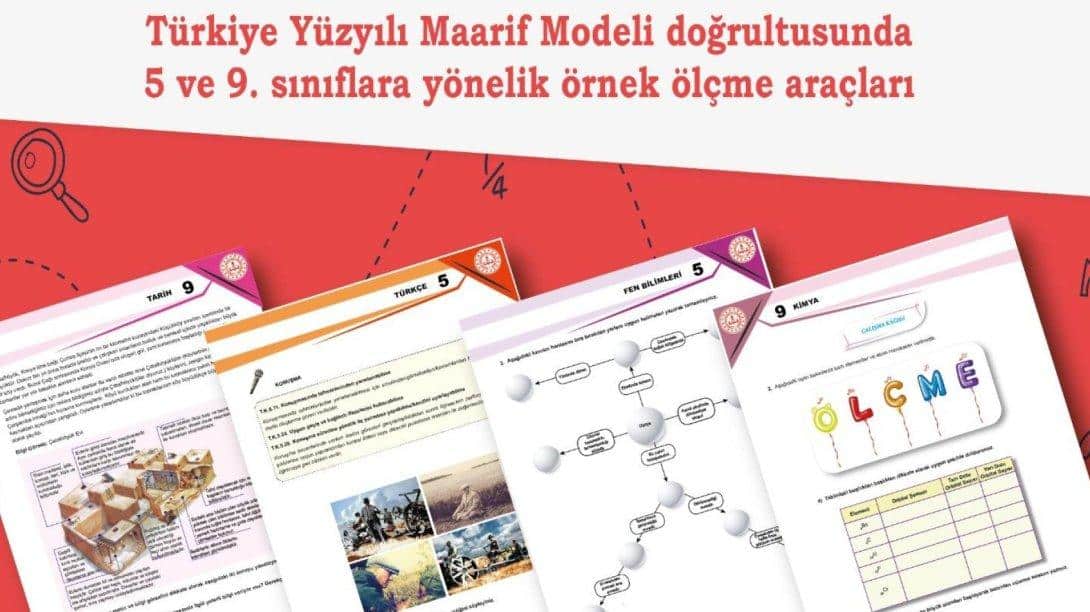 YENİ MÜFREDATA UYGUN YENİ ÖRNEK ÖLÇME ARAÇLARI YAYIMLANDI